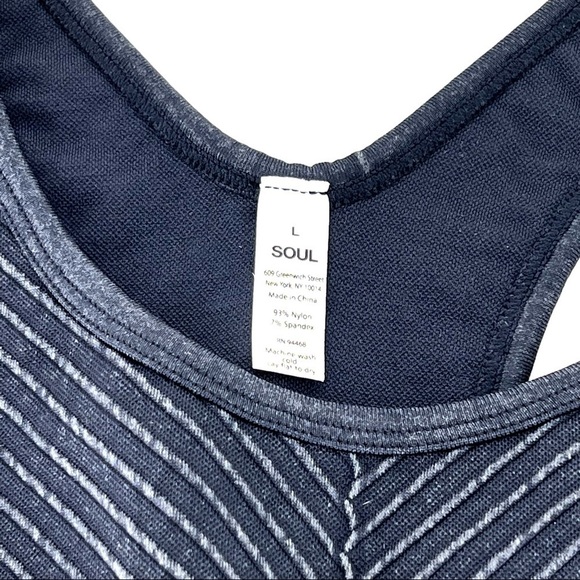 SOUL by SoulCycle Women's Mineral Wash Miles And Miles Bra - L - Picture 4 of 6